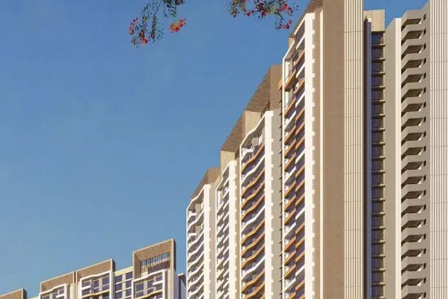 Tower facades against the sky – L&T Realty Sector 86 Gurgaon